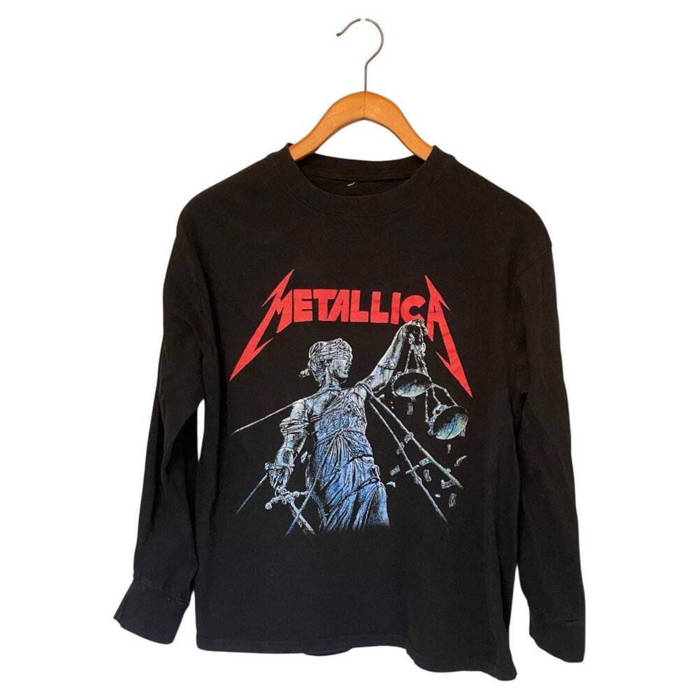 Metallica Black T-Shirt Tour Men's Size M Music Band